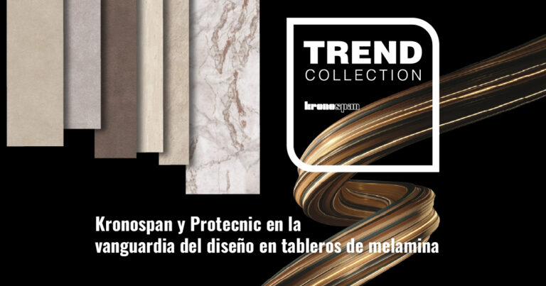 Portada para la Trend collection de kronospan