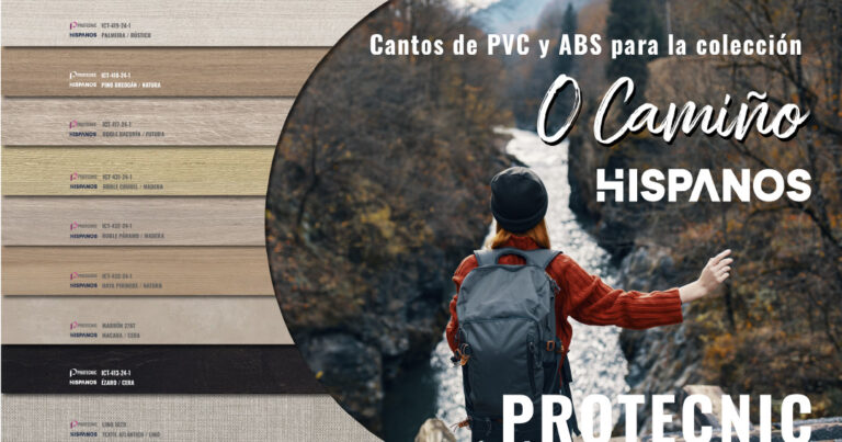 Descubre cómo en Protecnic hemos desarrollado los cantos de PVC y ABS a juego para la nueva colección de Tableros Hispanos
