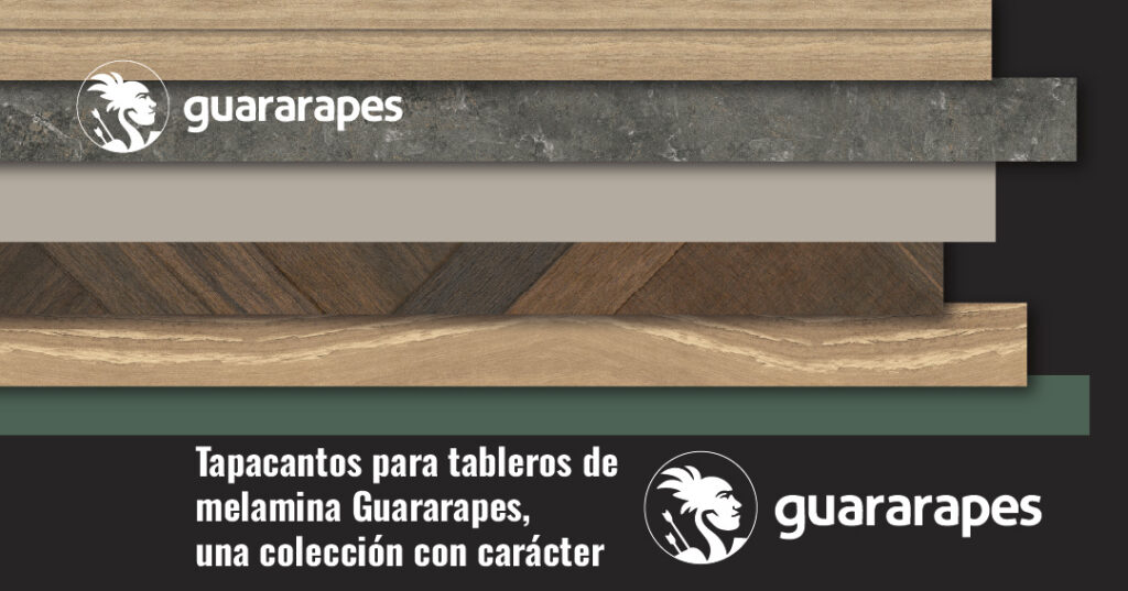 Tapacanto Protecnic para tablero Guararapes mate grisperfecto