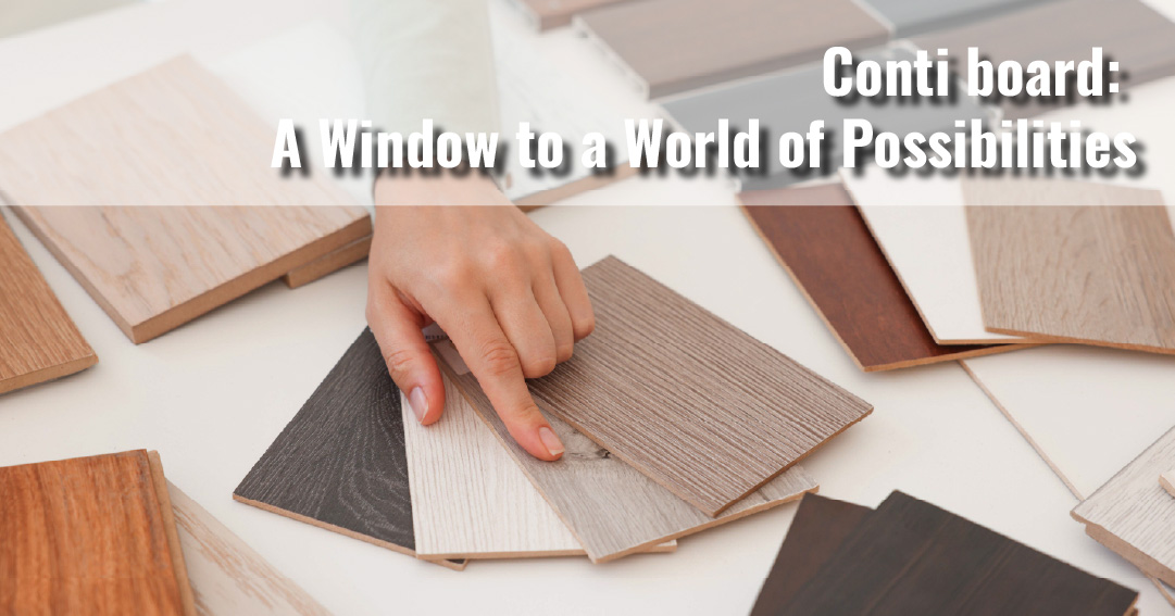 Hand selecting from samples of melamine boards in various colors and textures, showcasing their variety and decorative applications.