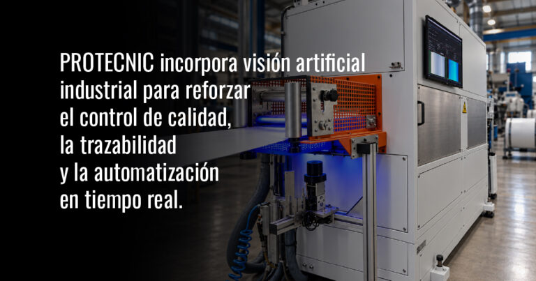 Industrial machine vision system for quality control at Protecnic