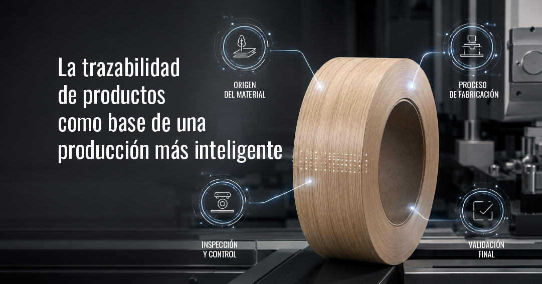 Trazabilidad de productos durante las diferentes fases del proceso de fabricación